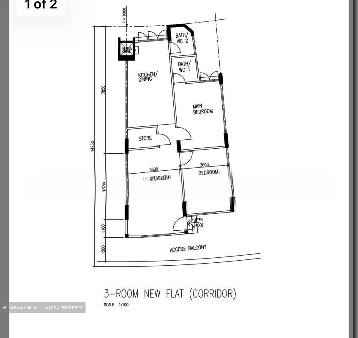 Blk 247 Jurong East Street 24 (Jurong East), HDB 3 Rooms #554456611